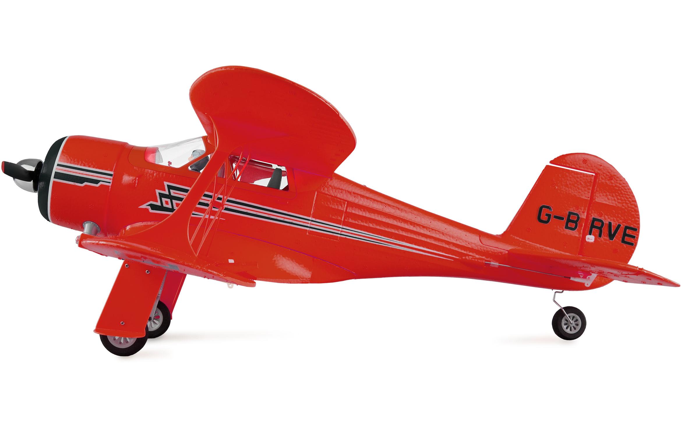 Amewi Motorflugzeug AMXflight Beech D17s Rot, 3D, 6G, RTF