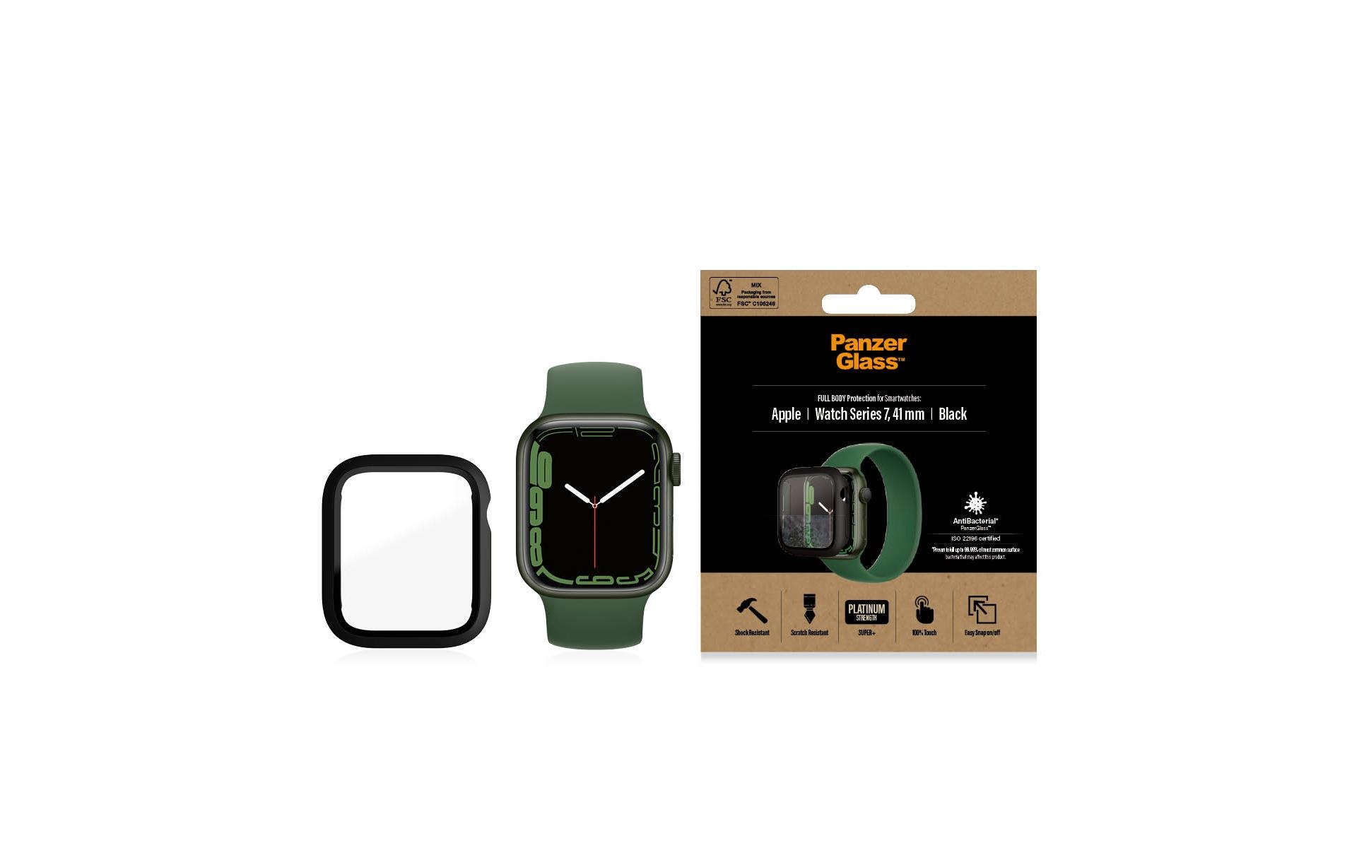 Panzerglass Displayschutz Full Body Apple Watch 7/8 (41 mm) Panzerglass Displayschutz Full Body Apple Watch 7/8 (41 mm)