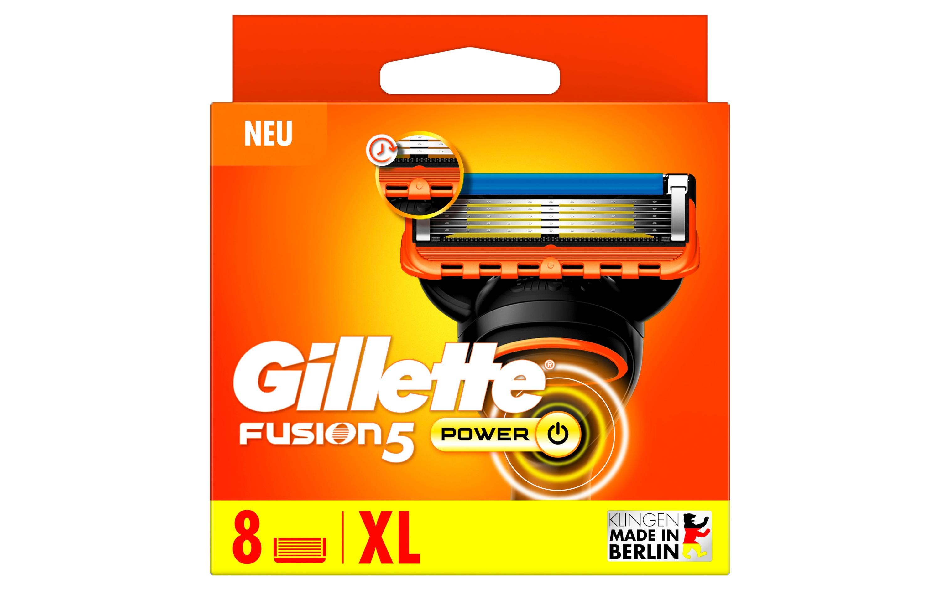 Gillette Rasierklingen Fusion5 Power 8 Stück