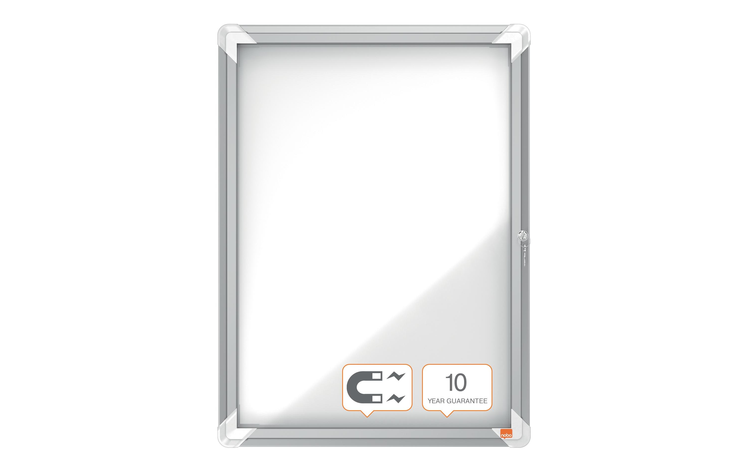 Nobo Premium Plus Schaukasten für Innenbereich 4 x A4, magnetisch