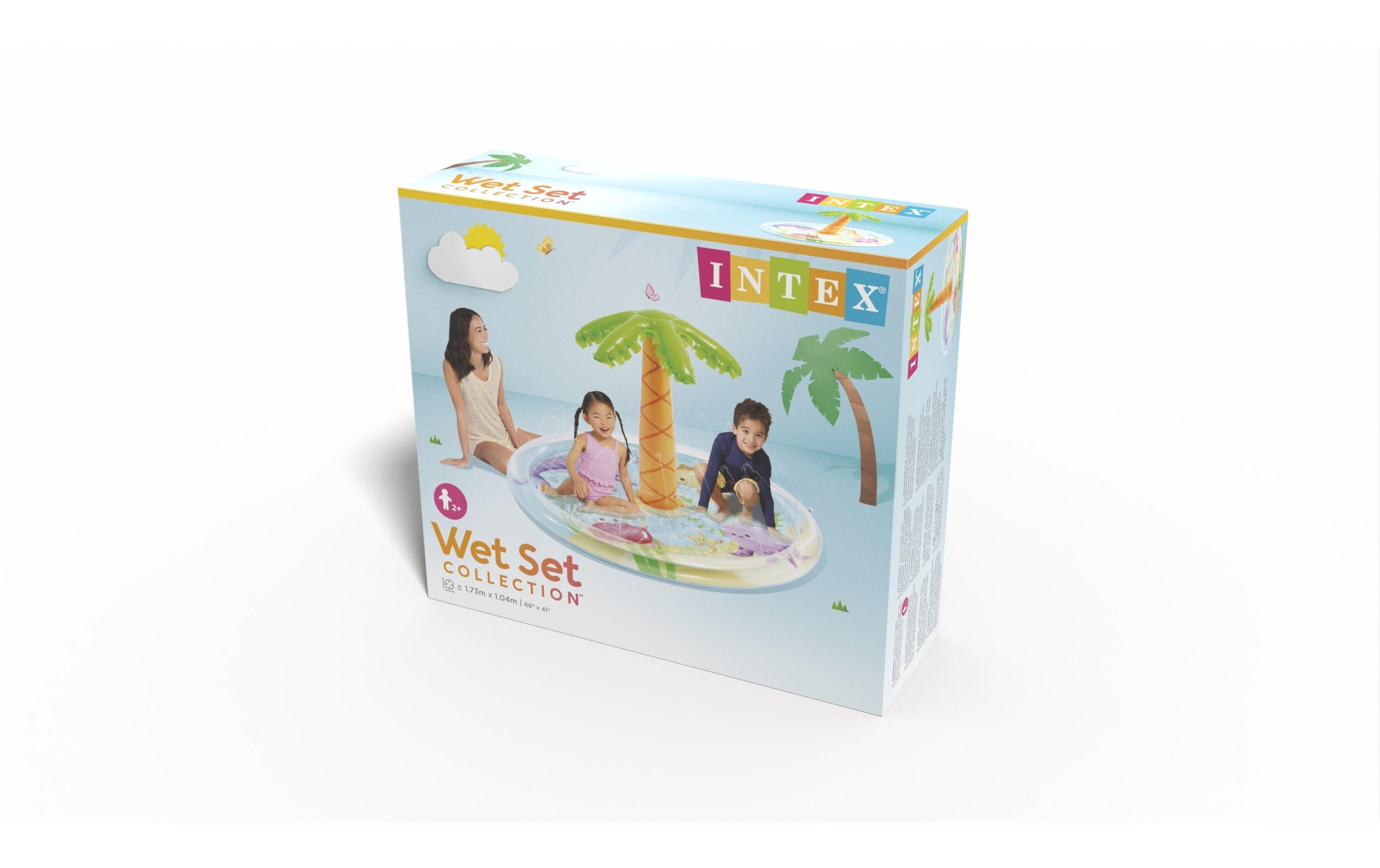 Intex PALM TREE SPRAY POOL 56433NP