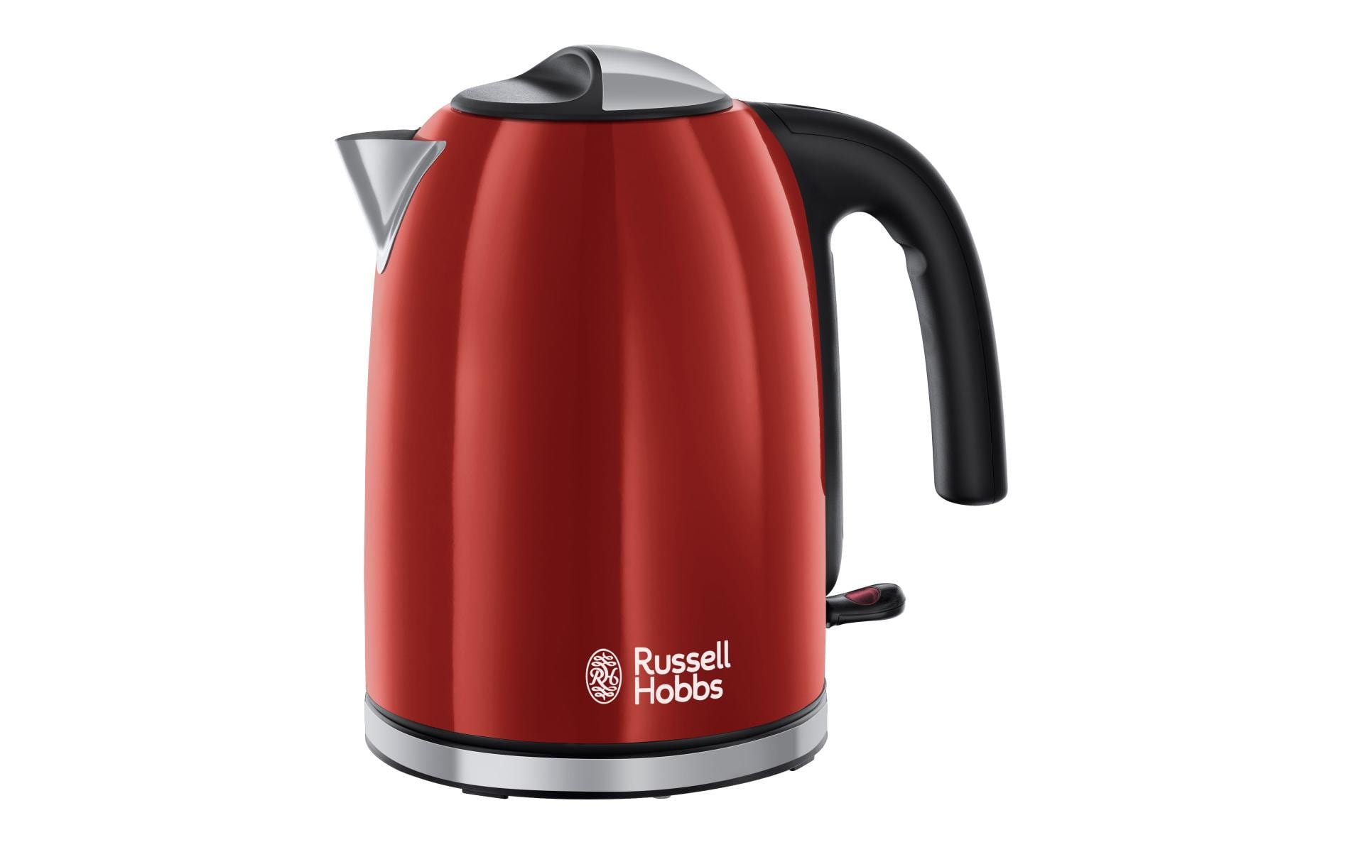 Russell Hobbs Wasserkocher 1.7 l, Rot/Schwarz