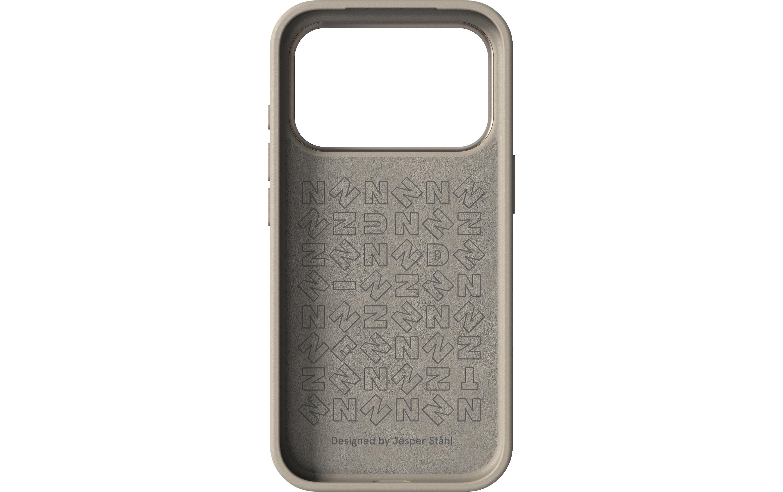 Nudient Back Cover Bold MagSafe iPhone 17 Pro Linen Beige