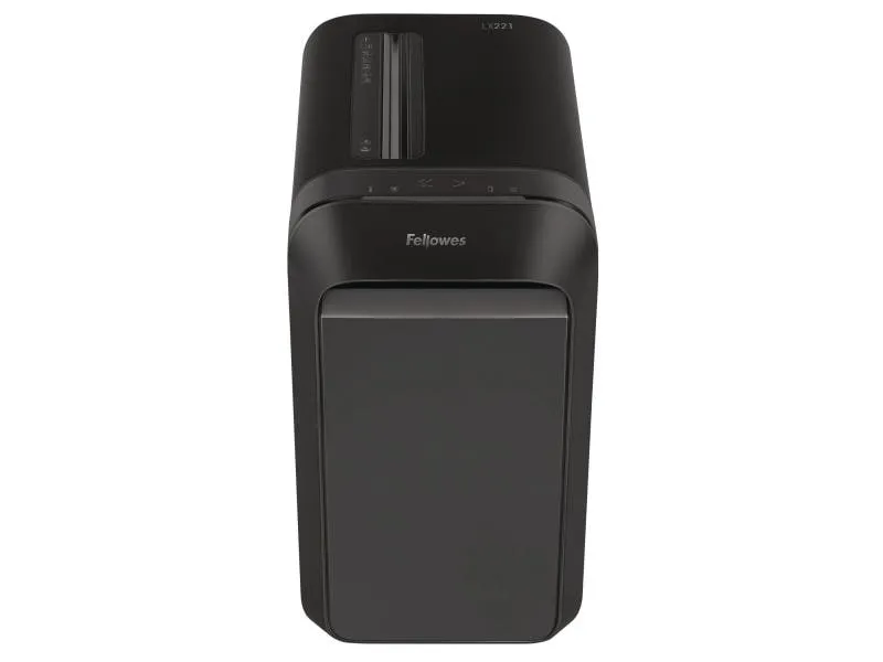 Fellowes Aktenvernichter LX221 P-5, 20 Seiten, Schwarz