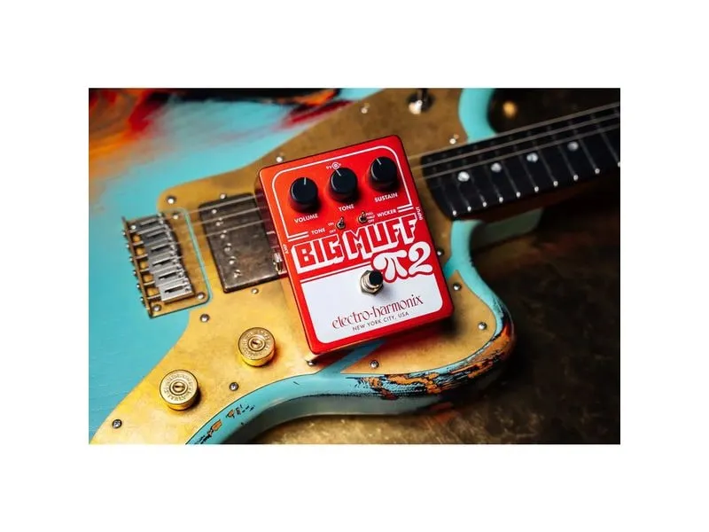 Electro-Harmonix Big Muff Pi with Tone Wicker Distortion Sustainer