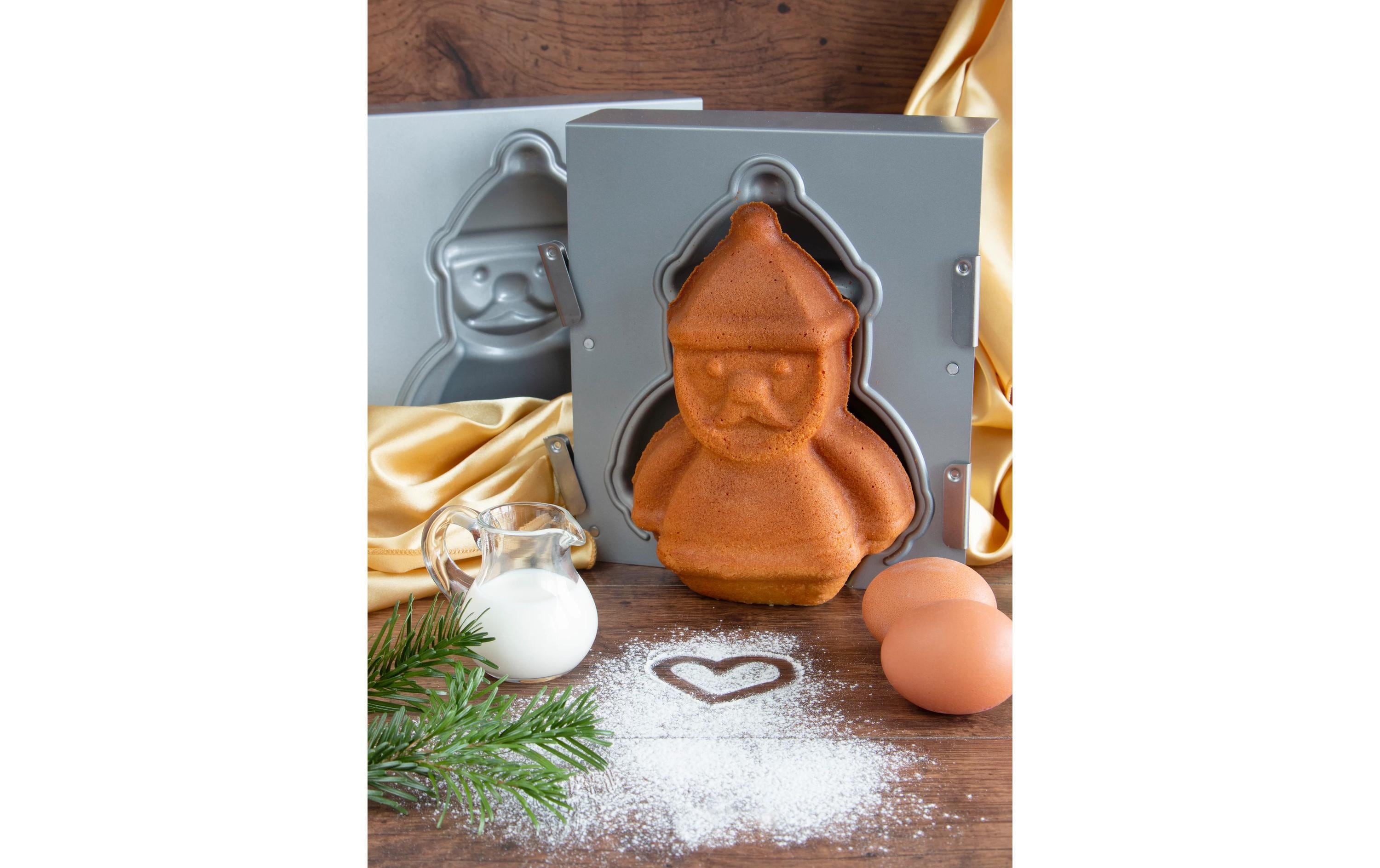 Städter Cake-Backform 3D Santa Claus 19 x 21 x 12 cm