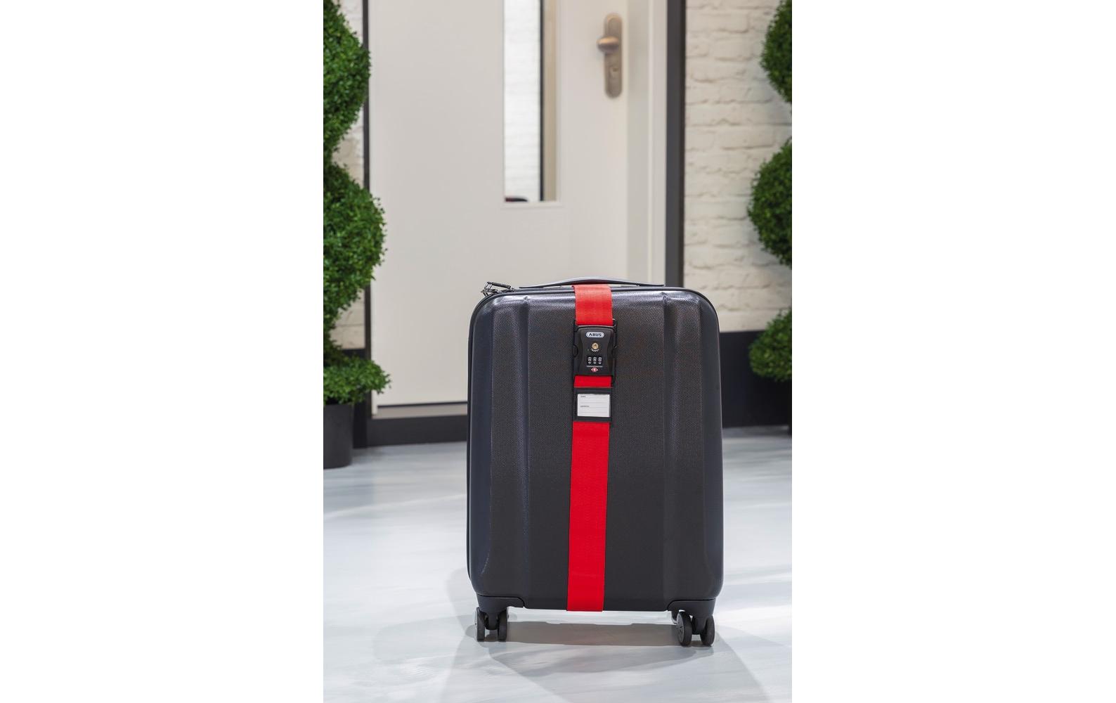 Abus Reiseschloss Kofferband 620TSA/192 Schwarz