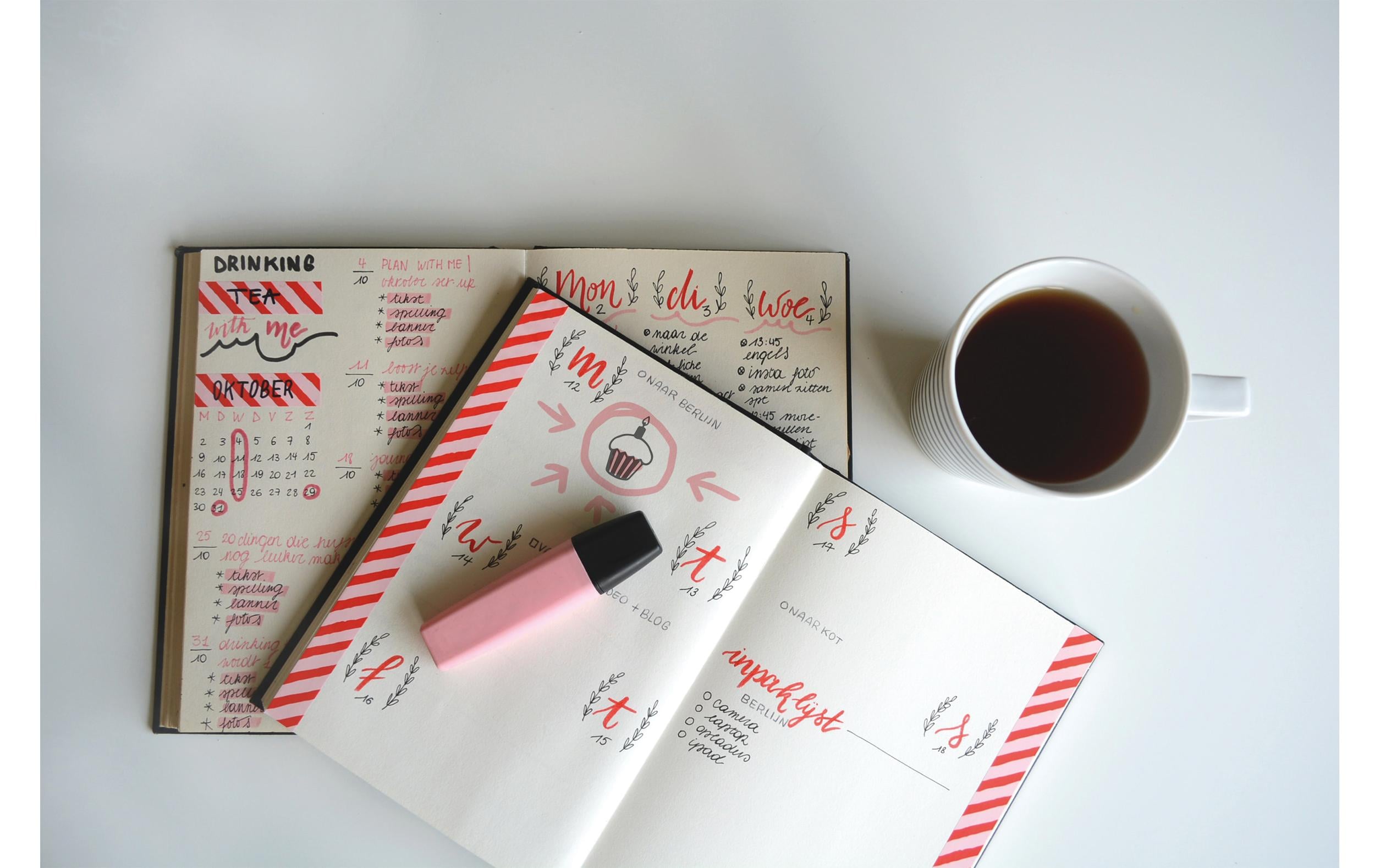 Colop Nio Stempelset Little Nio Set Bullet Journal, 10-teilig