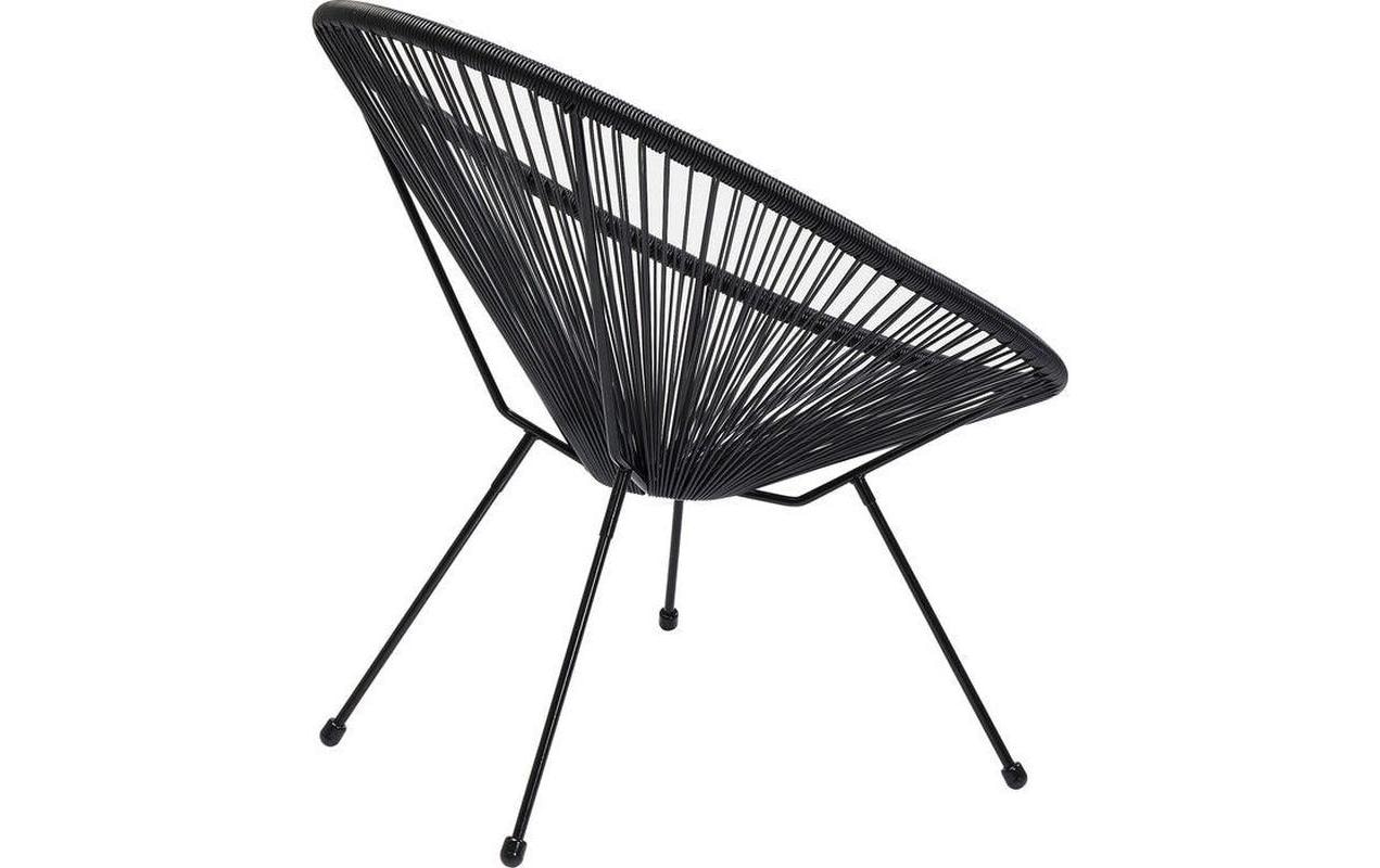 Kare Stuhl Acapulco Schwarz