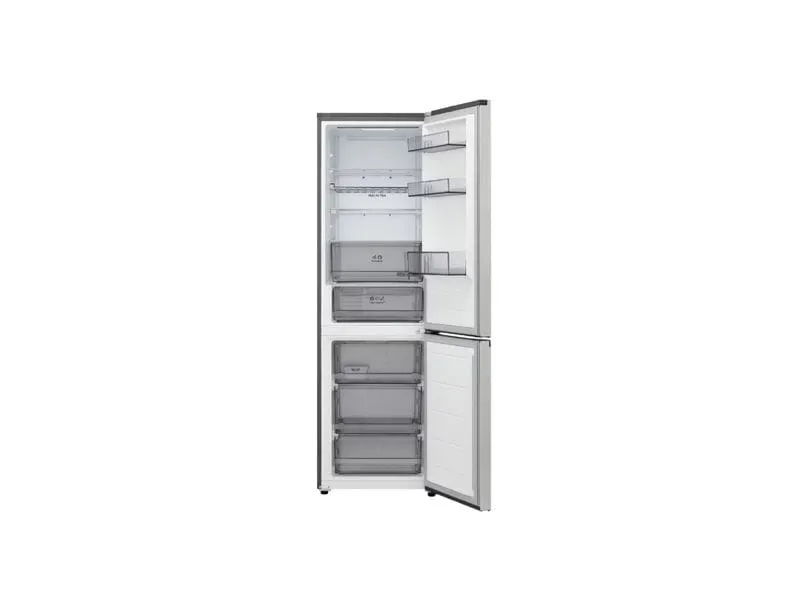 LG Einbau-Kühl-Gefrierkombination GBBS312BPY Silber, Rechts