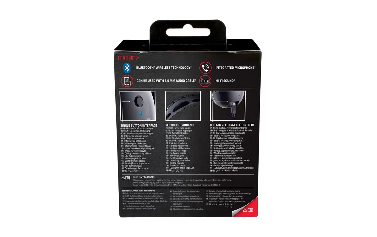 3M Gehörschutz WorkTunes Connect Bluetooth 3M Gehörschutz WorkTunes Connect Bluetooth