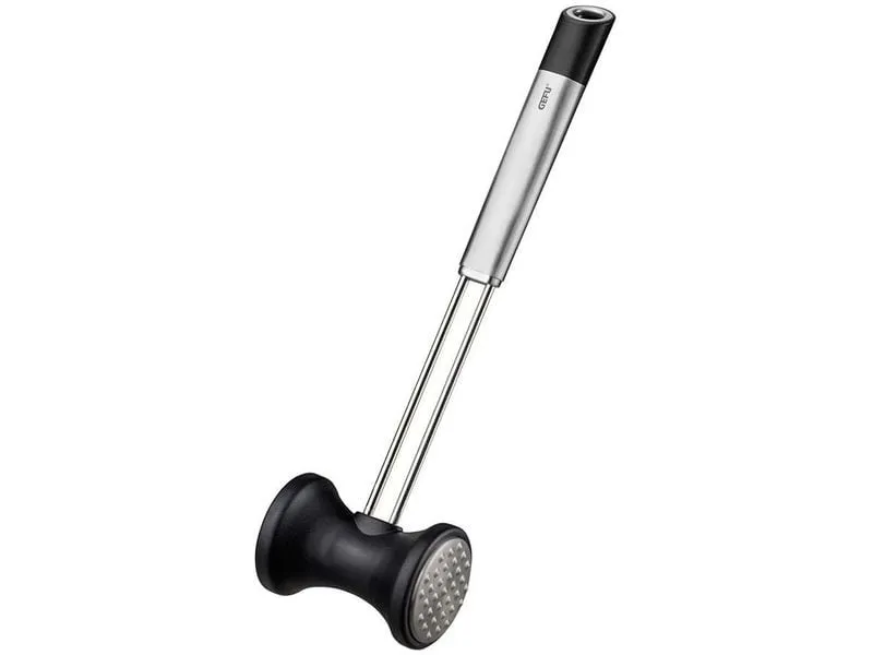 GEFU Fleischklopfer Primeline 26.9 cm, Schwarz/Silber GEFU Fleischklopfer Primeline 26.9 cm, Schwarz/Silber
