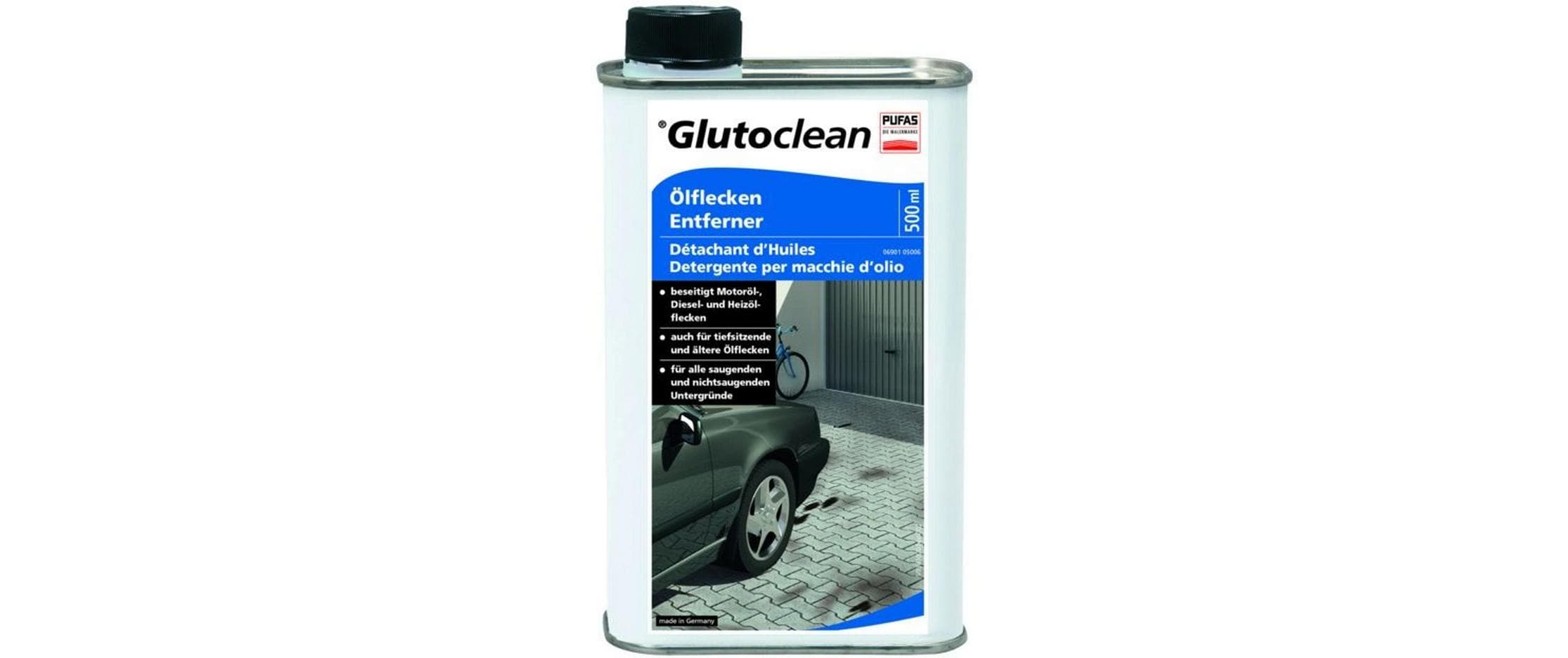 Glutoclean Ölflecken Entferner 500 ml Glutoclean Ölflecken Entferner 500 ml