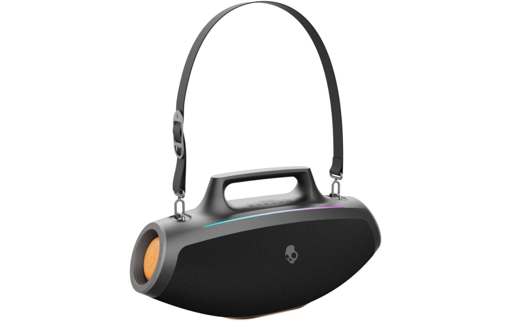 Skullcandy Bluetooth Speaker Barrel Boombox Schwarz