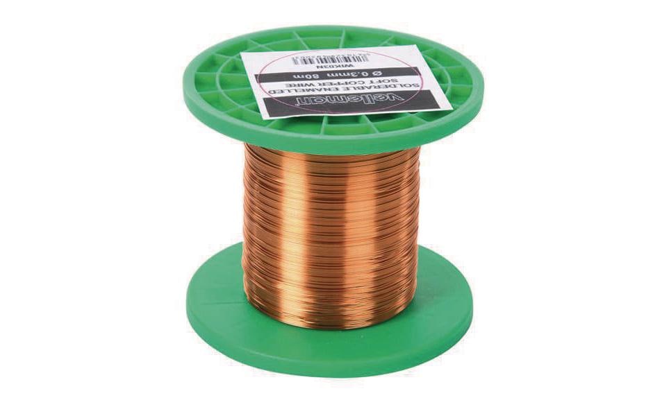 Velleman Wickeldraht WIK03N, Ø0.3mm, 80m, 50g 1 Stück Velleman Wickeldraht WIK03N, Ø0.3mm, 80m, 50g 1 Stück