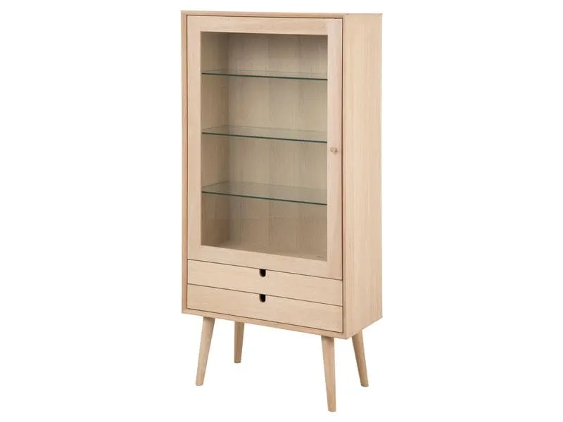 AC Design Vitrine Century Braun, 72 x 36 x 143.2 cm AC Design Vitrine Century Braun, 72 x 36 x 143.2 cm