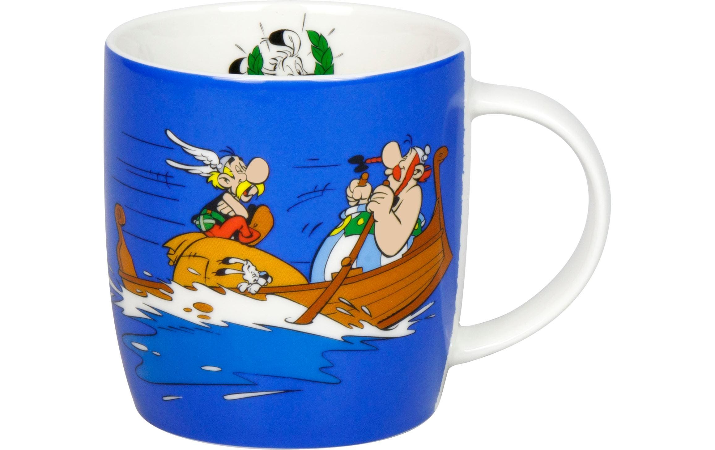 Könitz Universaltasse Asterix Rudern/Aviron 400 ml, Blau