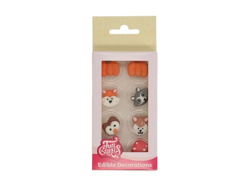Funcakes Zuckerdekore Waldtiere 8 Stück Funcakes Zuckerdekore Waldtiere 8 Stück