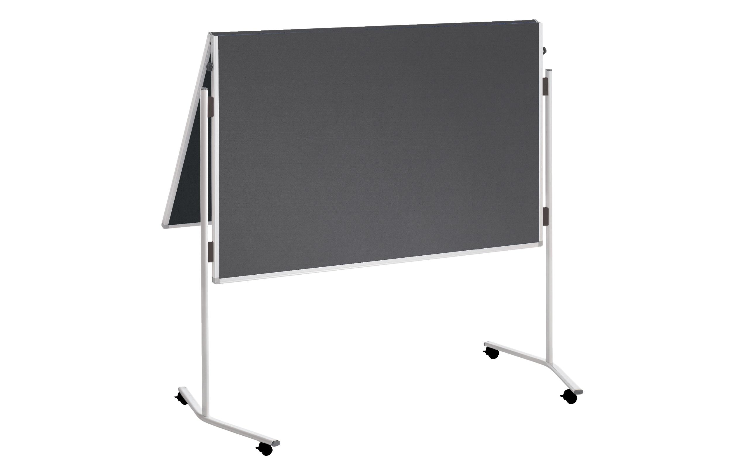 Franken Pinnwand Eco 150 cm x 120 cm, Grau, klappbar Franken Pinnwand Eco 150 cm x 120 cm, Grau, klappbar