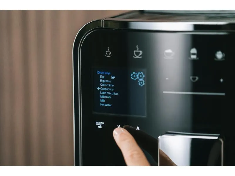 Melitta Kaffeevollautomat Barista T Smart F830-102 Schwarz Melitta Kaffeevollautomat Barista T Smart F830-102 Schwarz