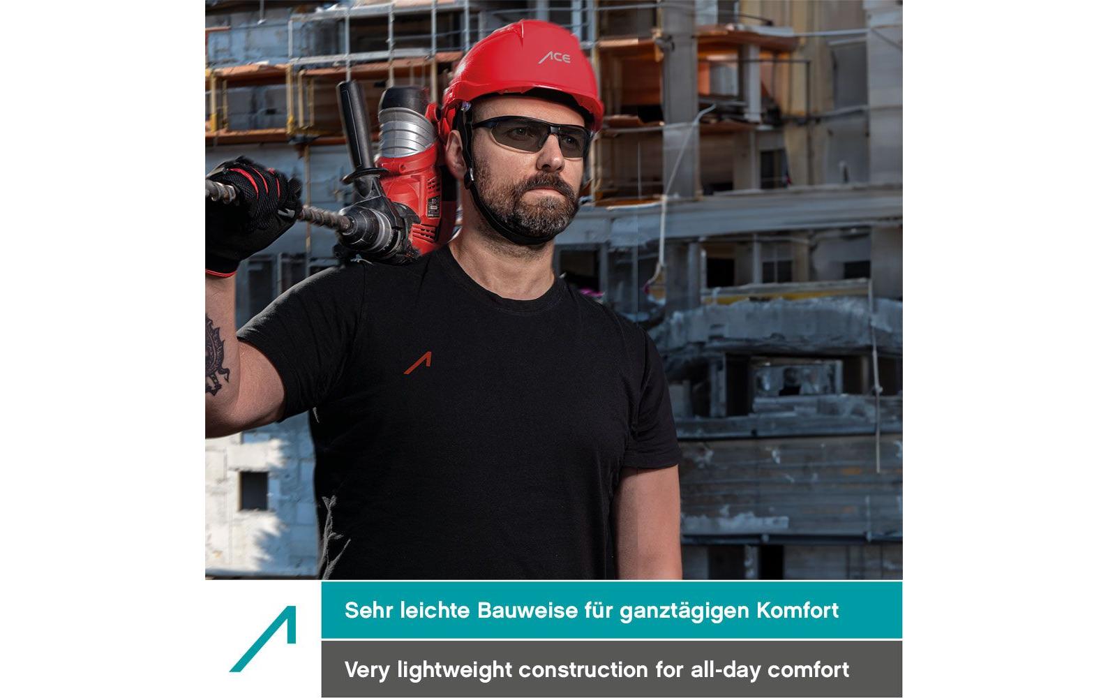 ACE Schutzbrille Evo EN166 Getönt Smoke