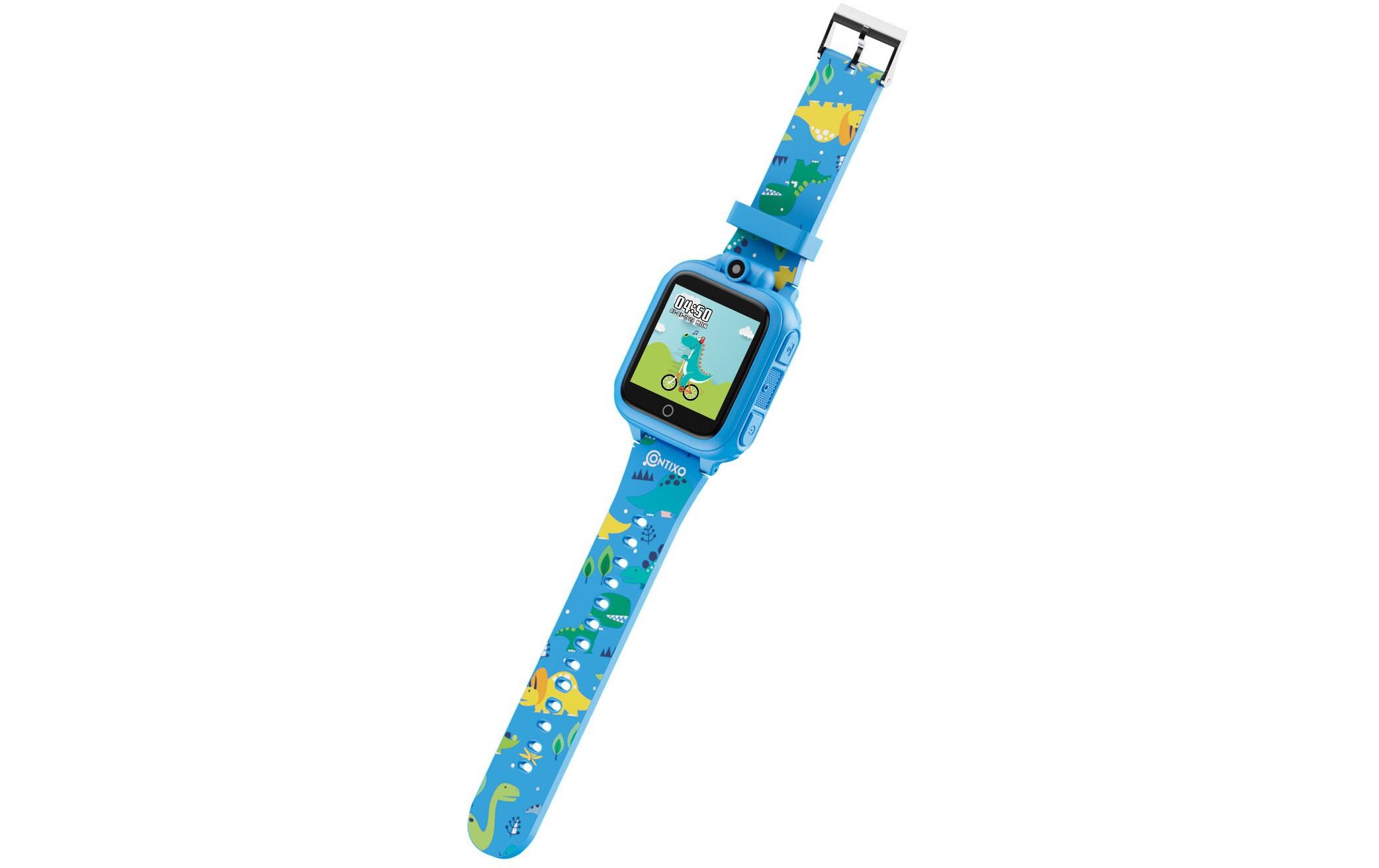 Contixo Smart Watch mit edukativen Spielen Blau (D/E/F/I)