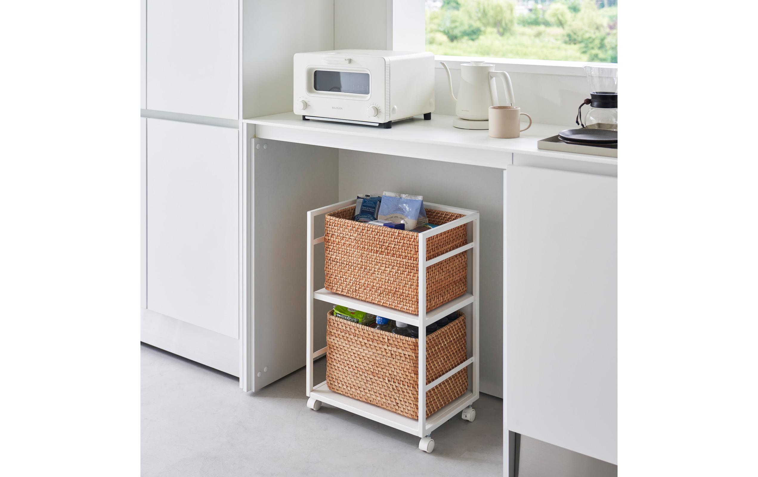 Yamazaki Servierwagen Tower Weiss
