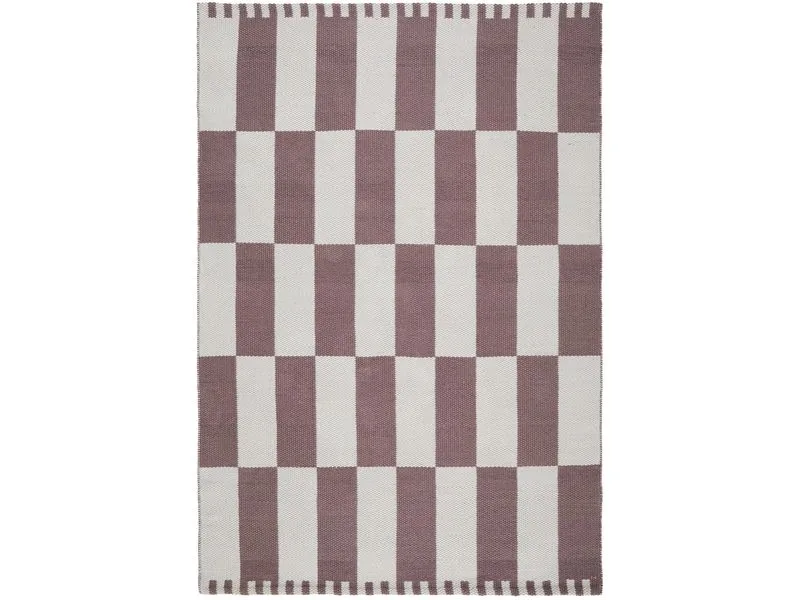 Urbanara Teppich Iniola 140 x 200 cm, Weiss/Taupe Urbanara Teppich Iniola 140 x 200 cm, Weiss/Taupe