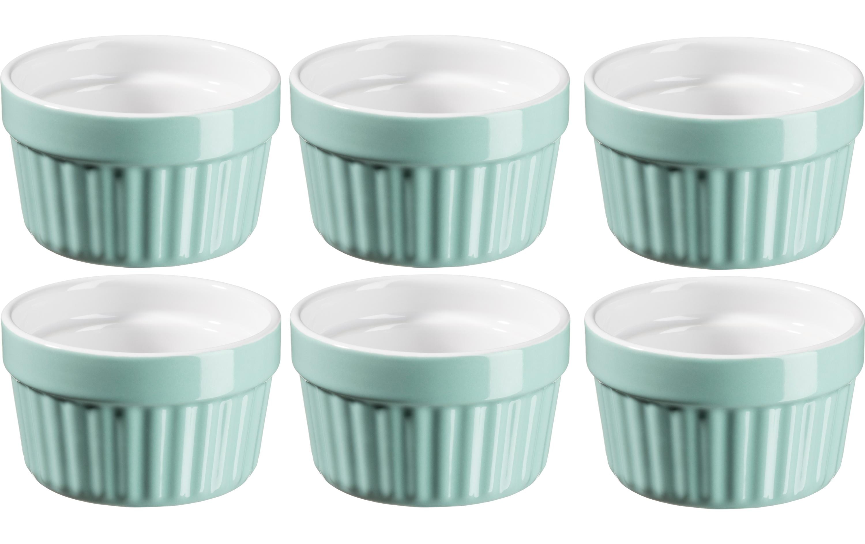 Mäser Auflaufform-Set OMEA 9.5 cm, 6 Stück, Mint