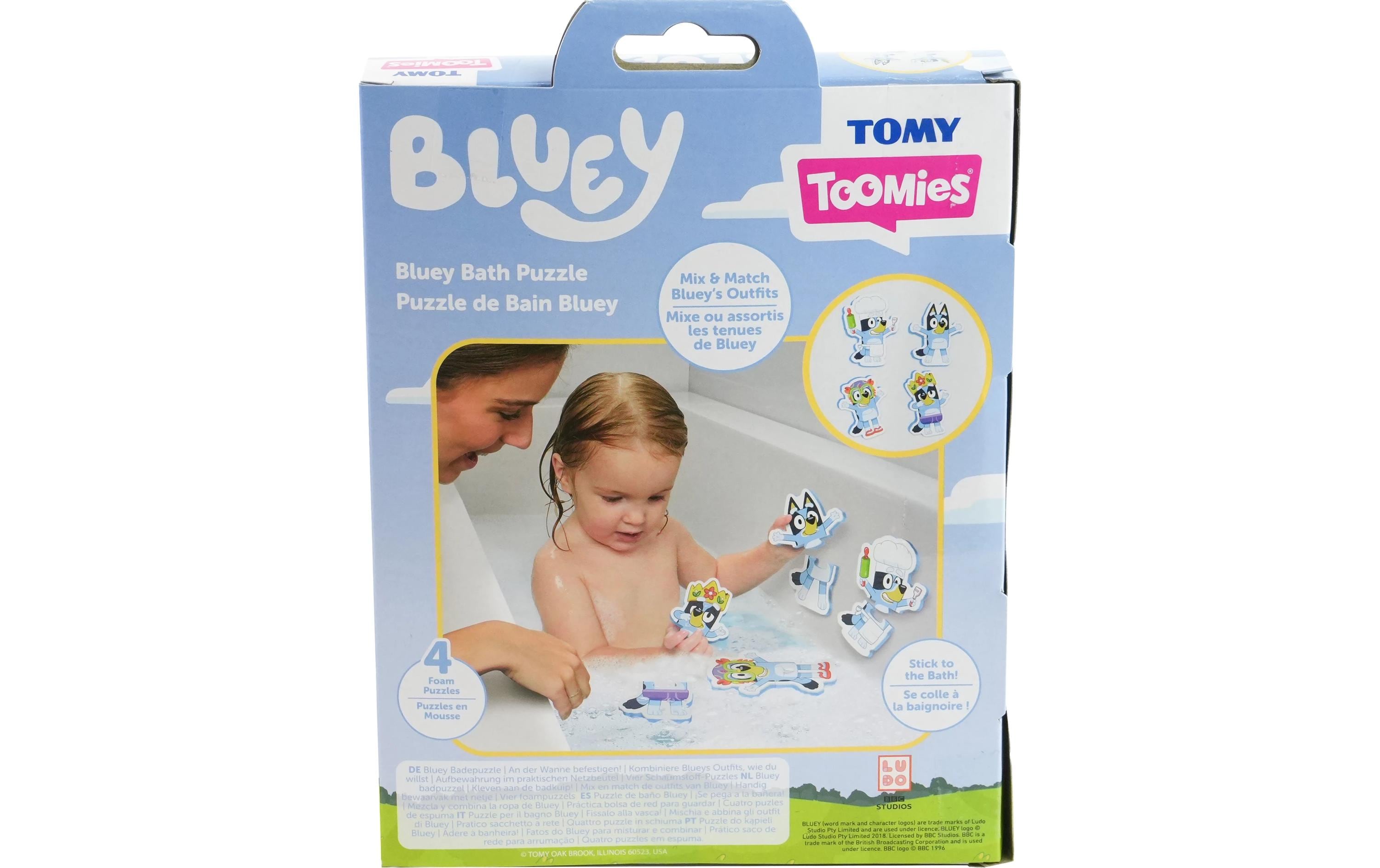 Tomy Badespielzeug Bluey Badepuzzle