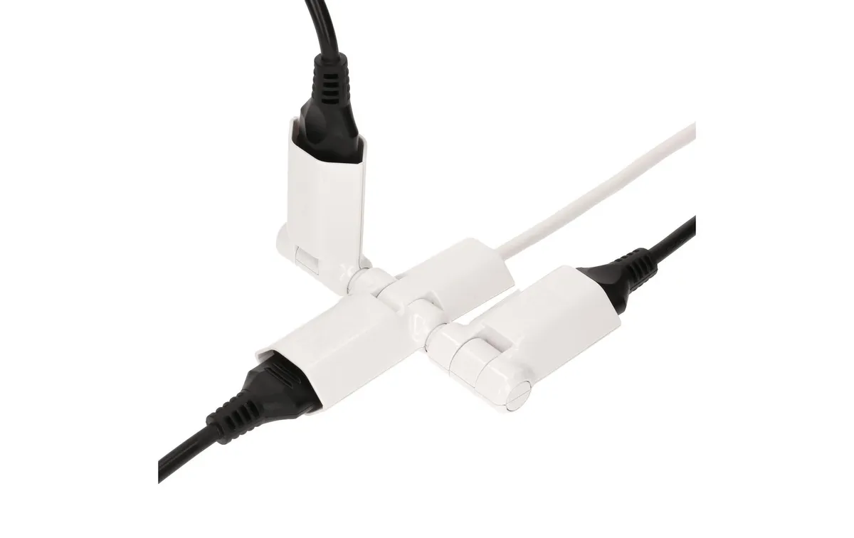 Max Hauri Steckdosenleiste Clip-Clap Line 3x T13, Weiss Max Hauri Steckdosenleiste Clip-Clap Line 3x T13, Weiss