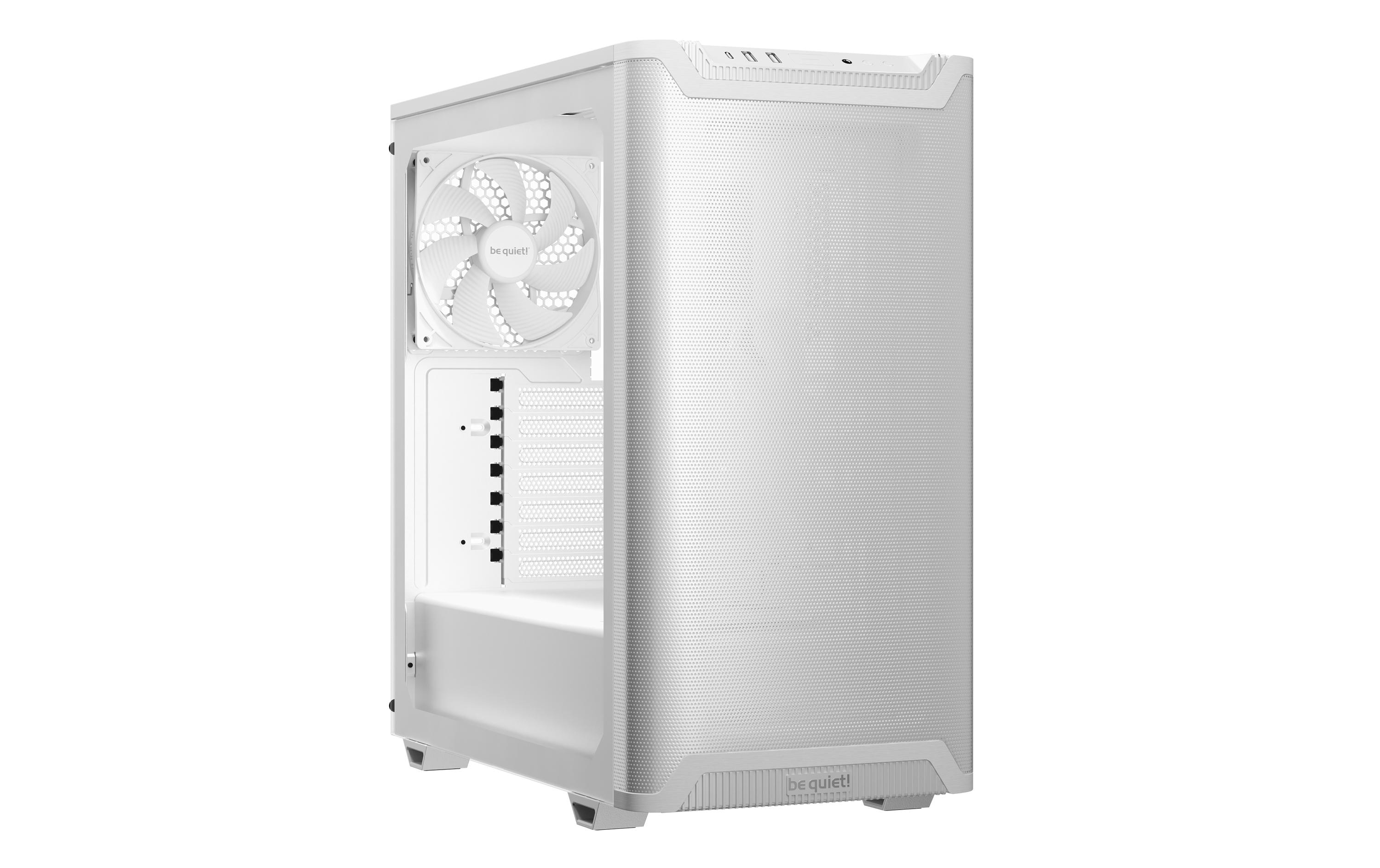 be quiet! PC-Gehäuse Pure Base 501 Airflow Window Weiss