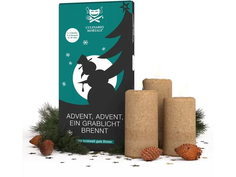 Culinario Mortale Advent, Advent, ein Grablicht brennt (d) Culinario Mortale Advent, Advent, ein Grablicht brennt (d)