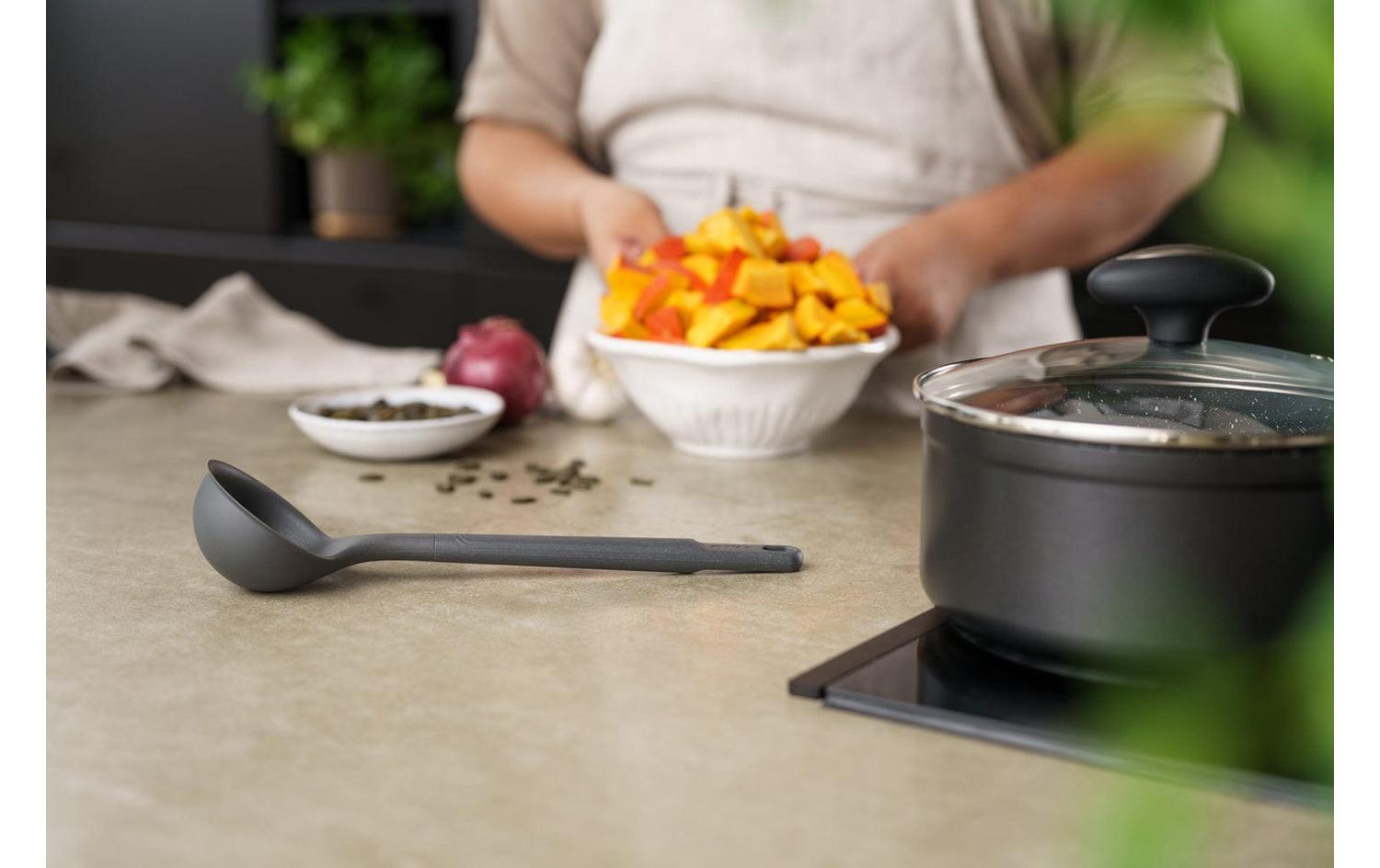 Zyliss Saucenlöffel L Grau/Schwarz