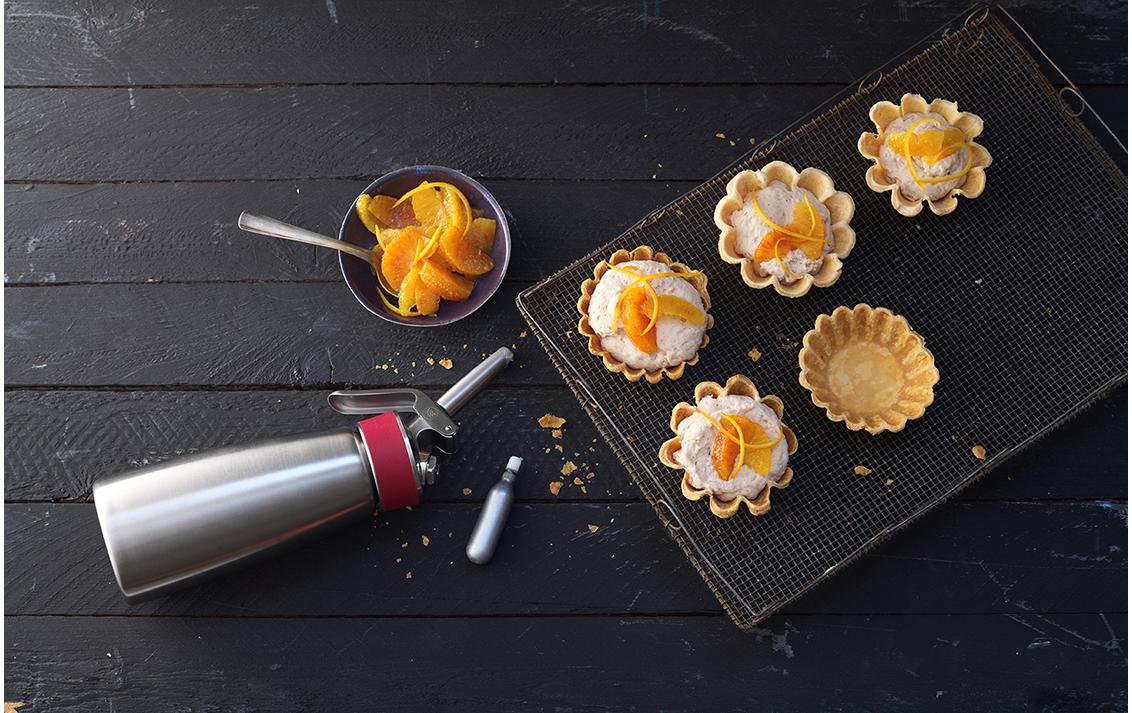 Kisag Rahmbläser Whipper Thermo 0.5 l, Silber