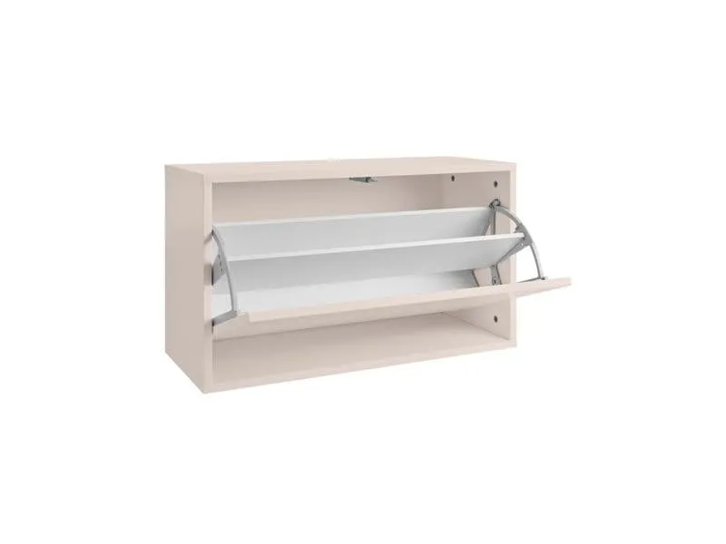 ReCollector Schuhschrank Shoe Box, 70 x 40 x 30 cm, Silver Cloud Grey ReCollector Schuhschrank Shoe Box, 70 x 40 x 30 cm, Silver Cloud Grey