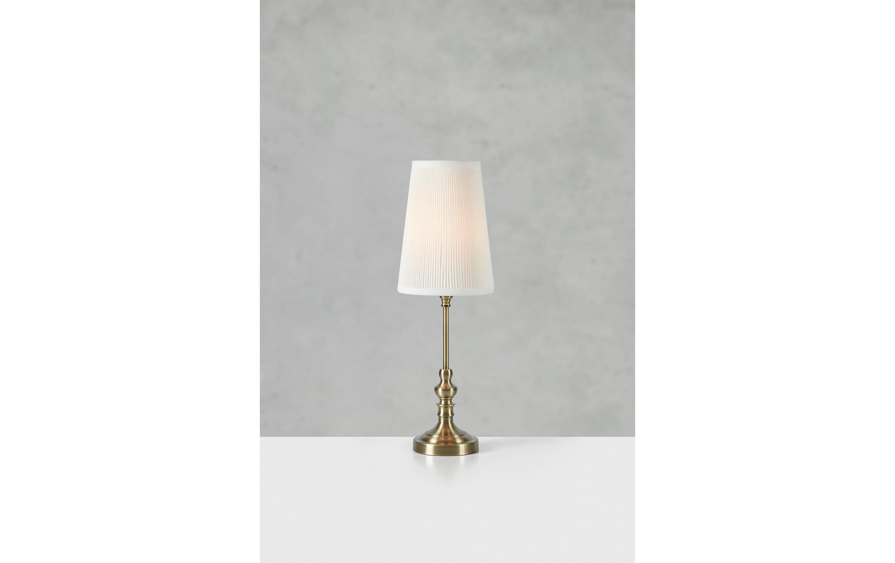 Markslöjd Noble Tischleuchte Weiss/Kupfer 56 cm