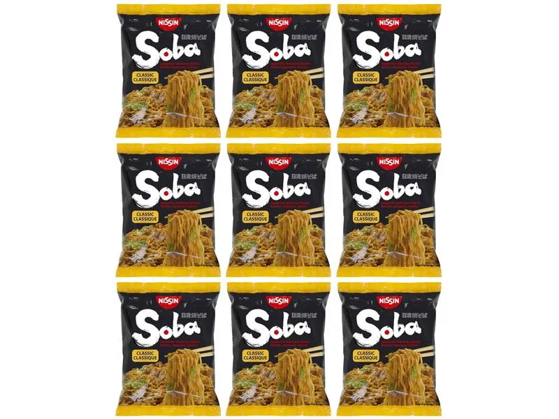 Nissin Food Soba Classic 9 x 111 g Nissin Food Soba Classic 9 x 111 g
