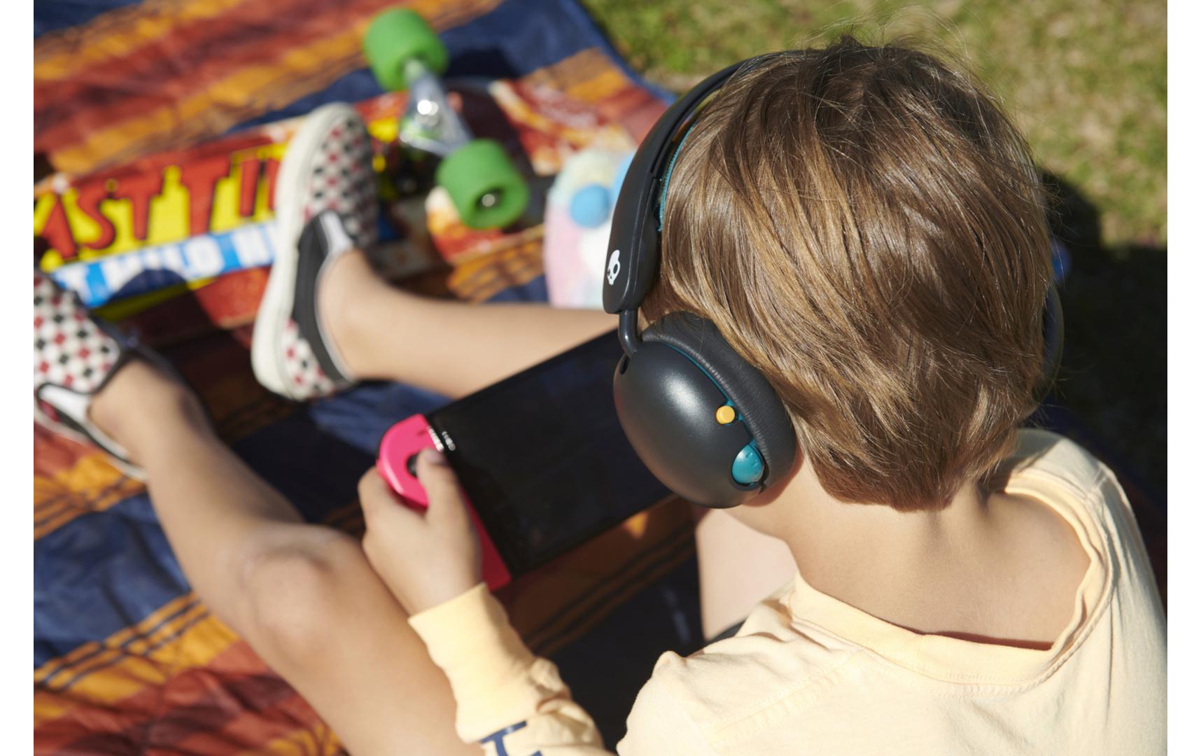 Skullcandy Wireless Over-Ear-Kopfhörer Groom Kids Schwarz