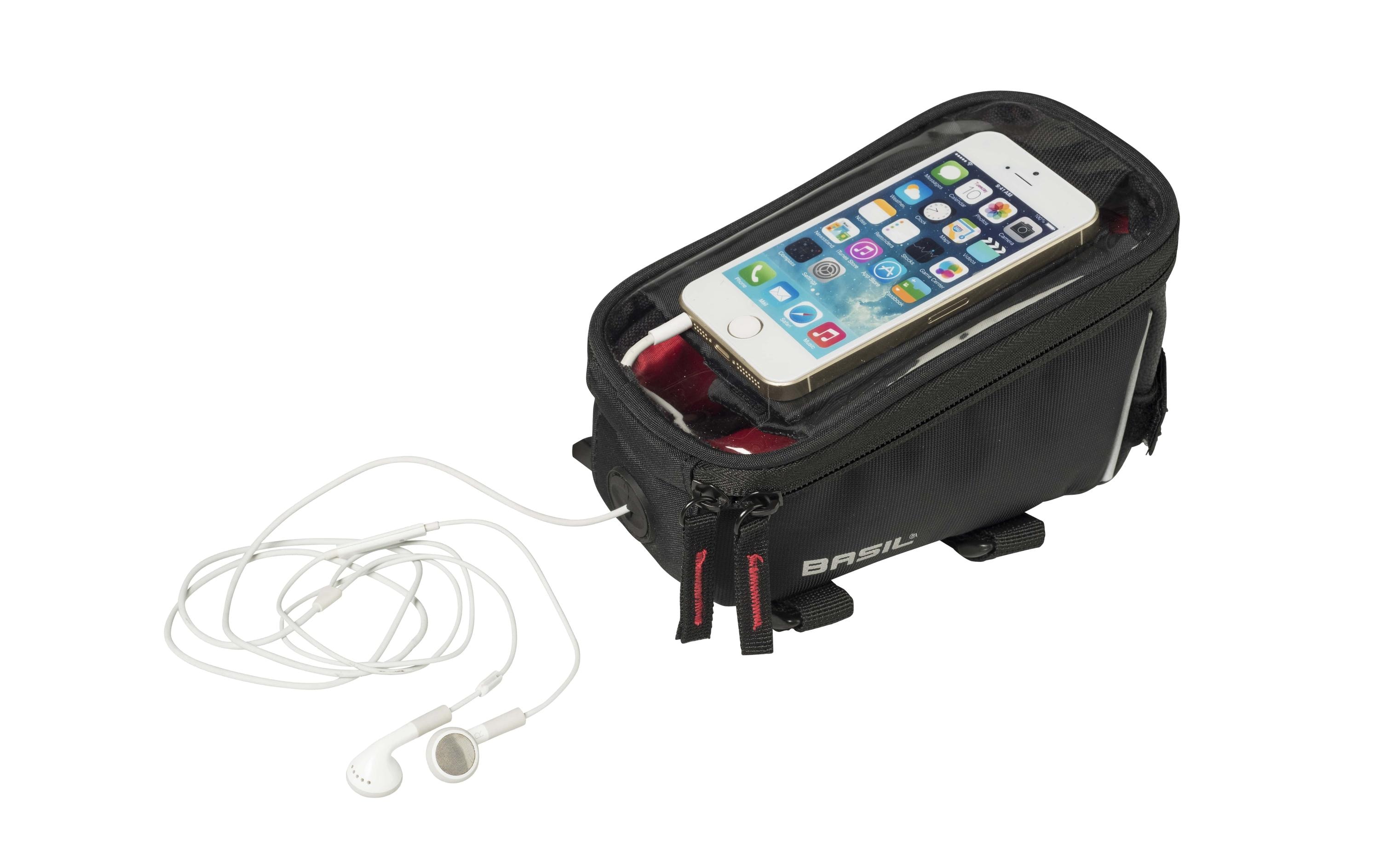 BASIL Rahmentasche Sport Design Schwarz