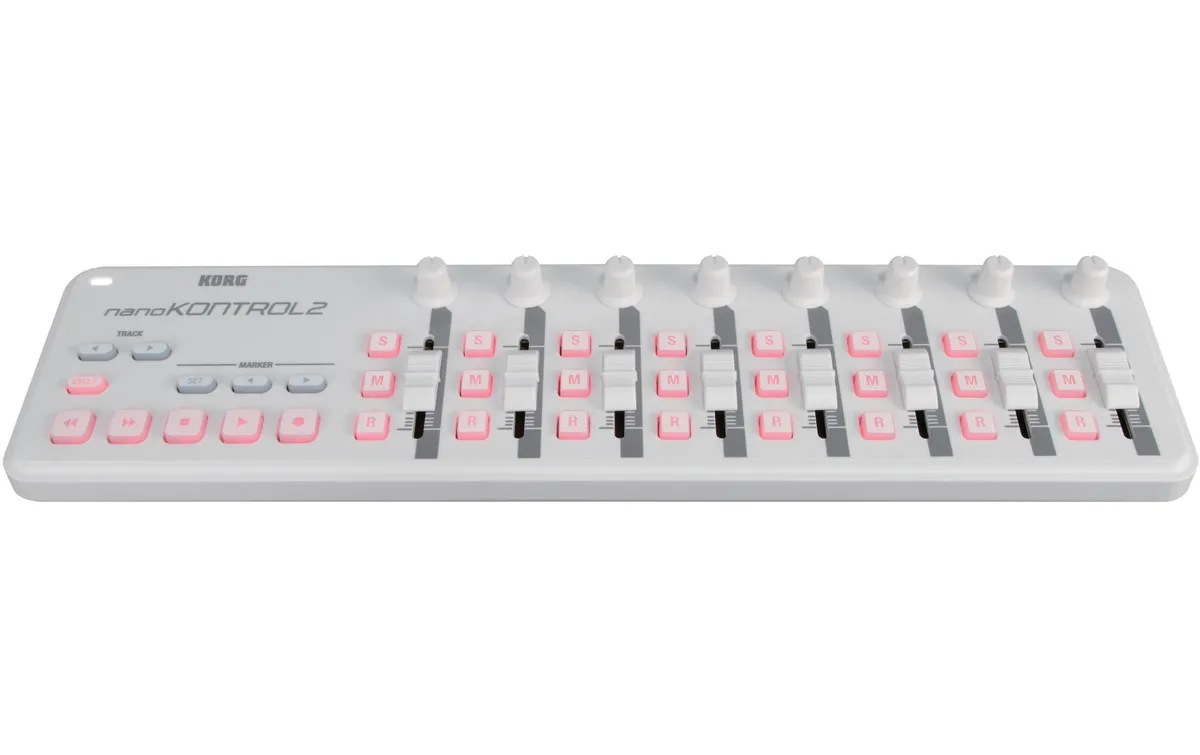 Korg Fader-Controller nanoKONTROL 2 – 8 Fader, Weiss Korg Fader-Controller nanoKONTROL 2 – 8 Fader, Weiss