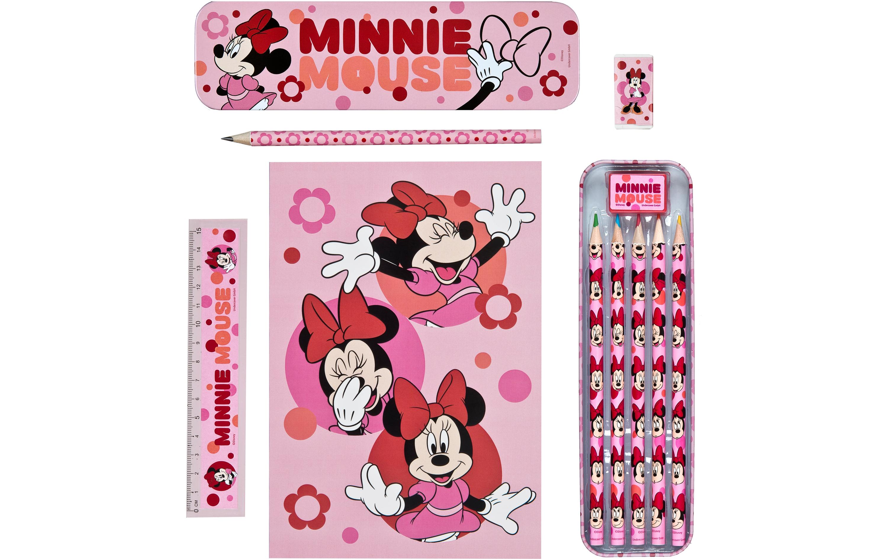 Undercover Schreibset Minnie Mouse 5-teilig