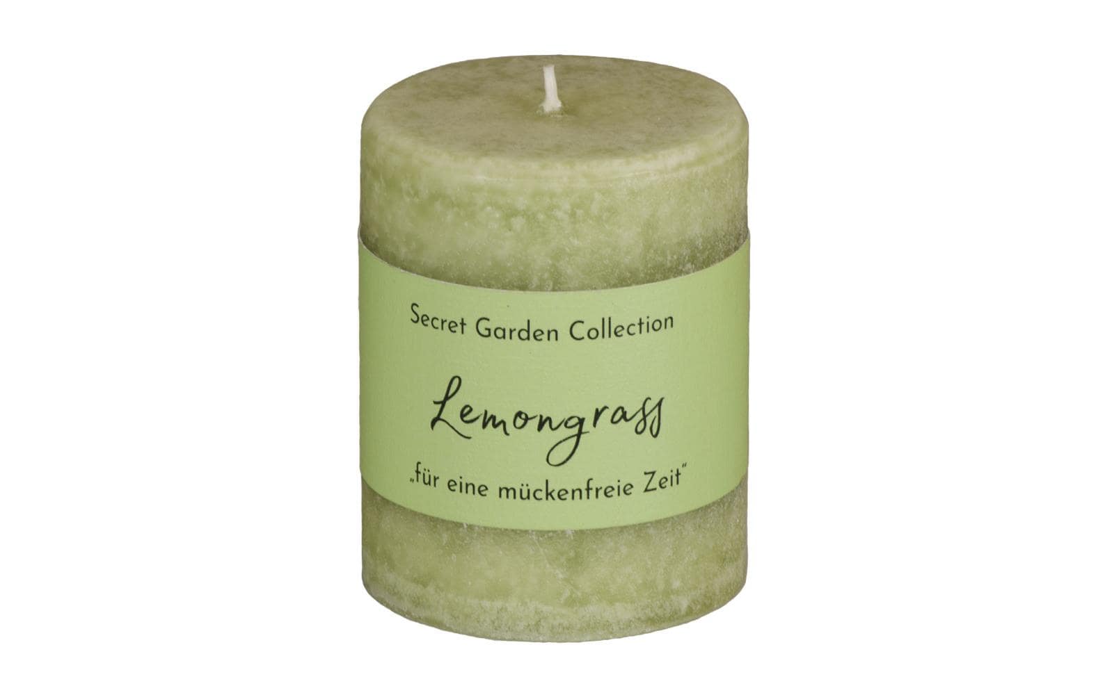 Schulthess Kerzen Zylinderkerze Secret Garden Lemongrass 8 cm