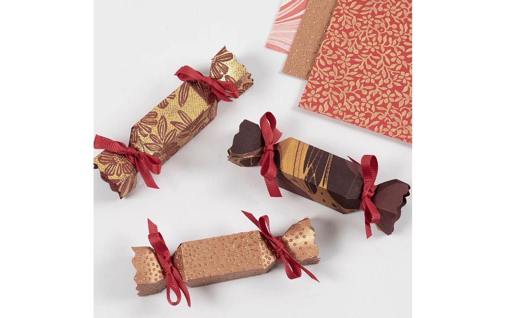 Creativ Company Büttenpapier A4, 20 Blatt, Natur Rotbraun