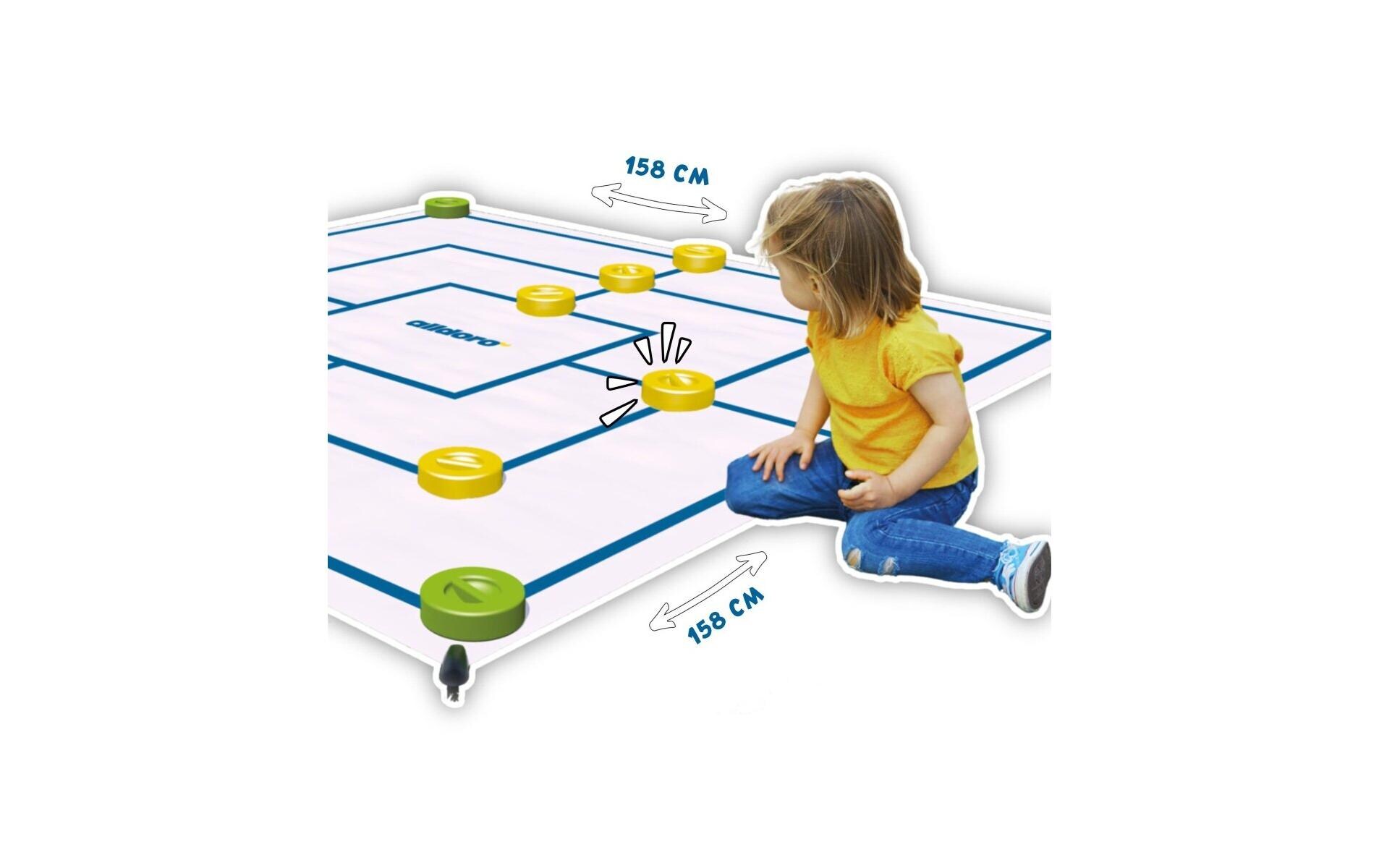 alldoro Spielset XXL 2in1 Dame und Mühlespiel