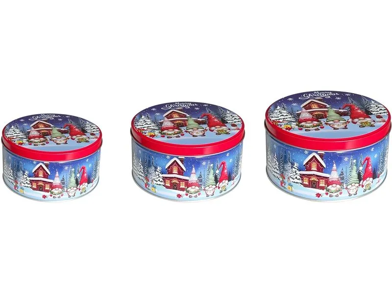 Dameco Guetzli-Dose Wichtel 3-teilig Dameco Guetzli-Dose Wichtel 3-teilig
