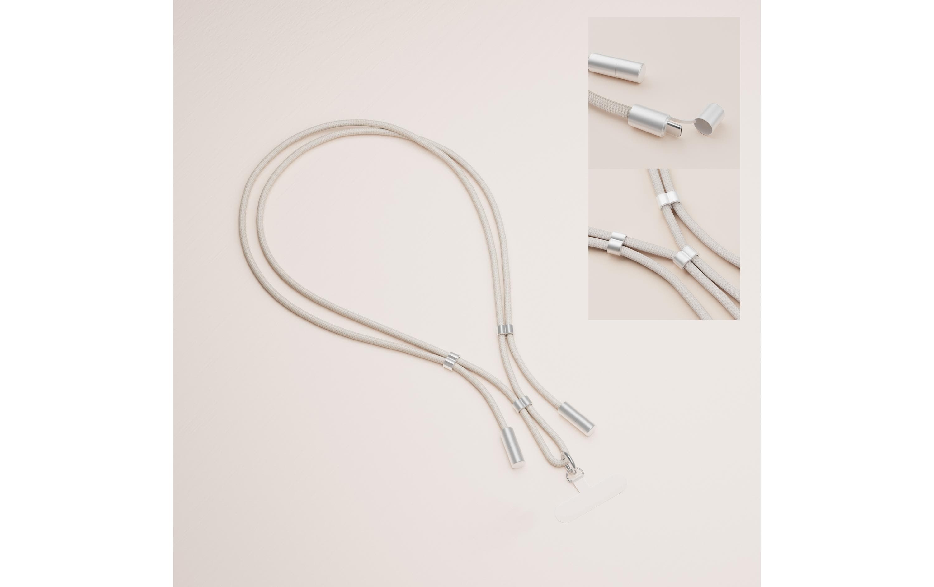 onit Smartphone‑Lanyard USB‑C 240 W, Beige