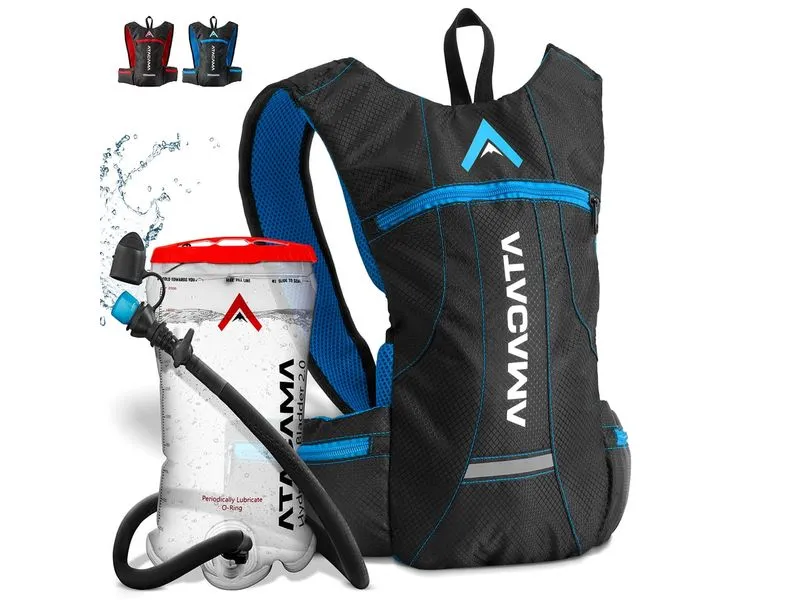 Atacama Rucksack mit Blase, Blau Atacama Rucksack mit Blase, Blau