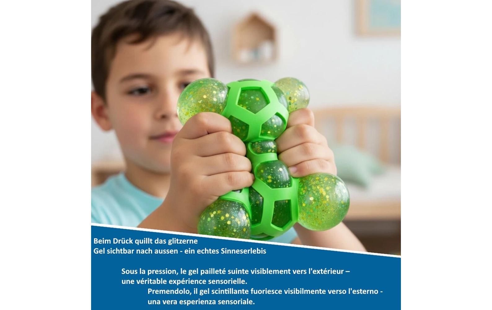 alldoro Stress Ball XXL Mesh Squishy grün 11 cm