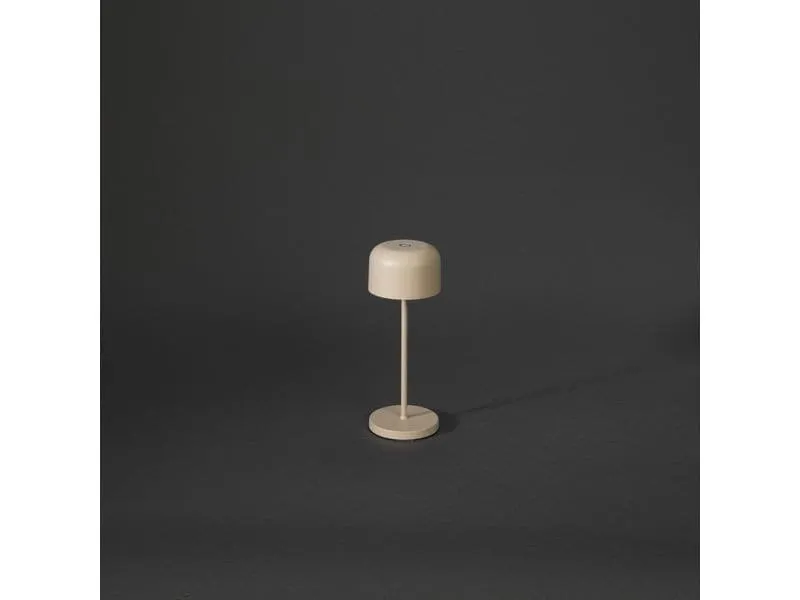 Konstsmide Tischleuchte Lille Mini USB, 2200 / 2700 K, 2.2 W, Sand